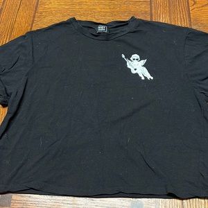 Riot queen crop top black Xl